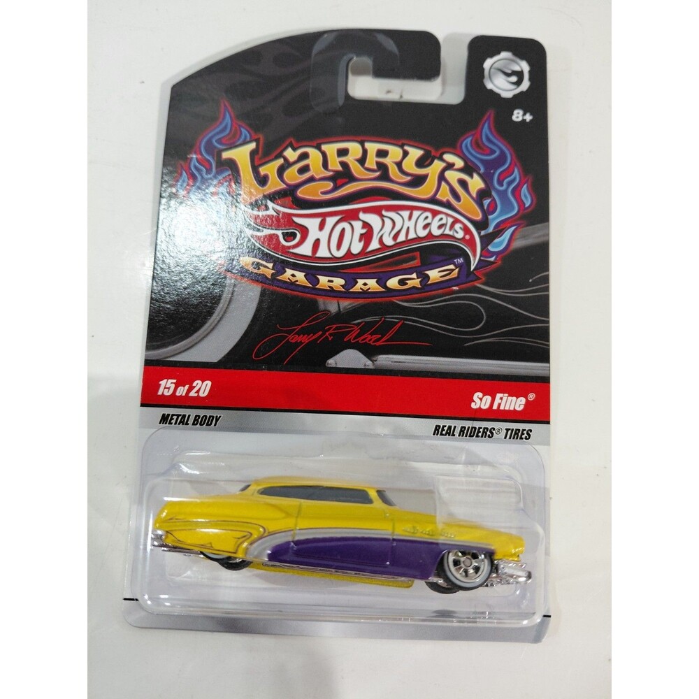 NIP Hot Wheels Larry's Garage 1:64 Die Cast So Fine Classic Custom Coupe Car